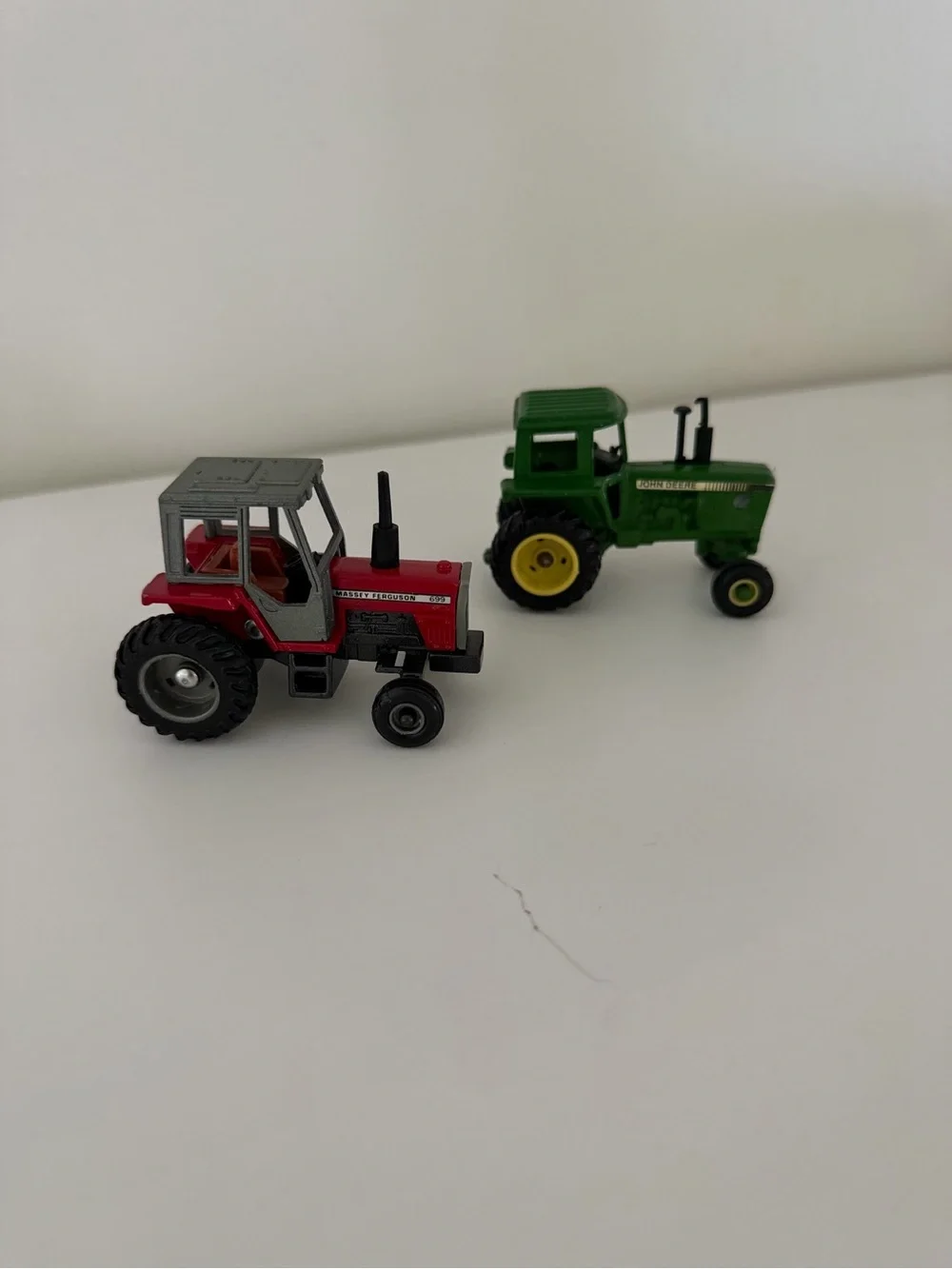 Red and Green Toy Tractor Set - Kids Toys